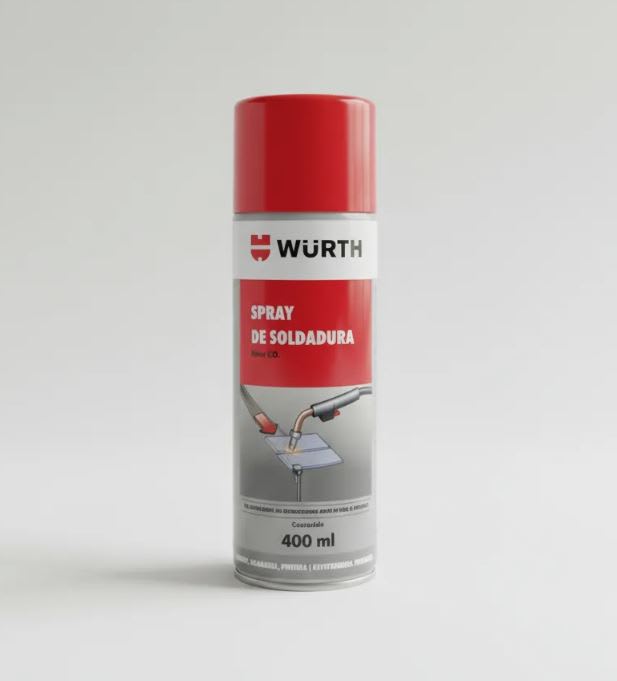 Spray para Soldadura Anti Salpicaduras Base CO2 400 ml WURTH1