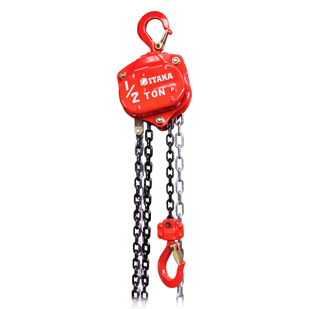 Tecle Cadena HD 0.5 Ton 2.5 Mts 5x15x1 MOD.622A-0.5 ITAKA1