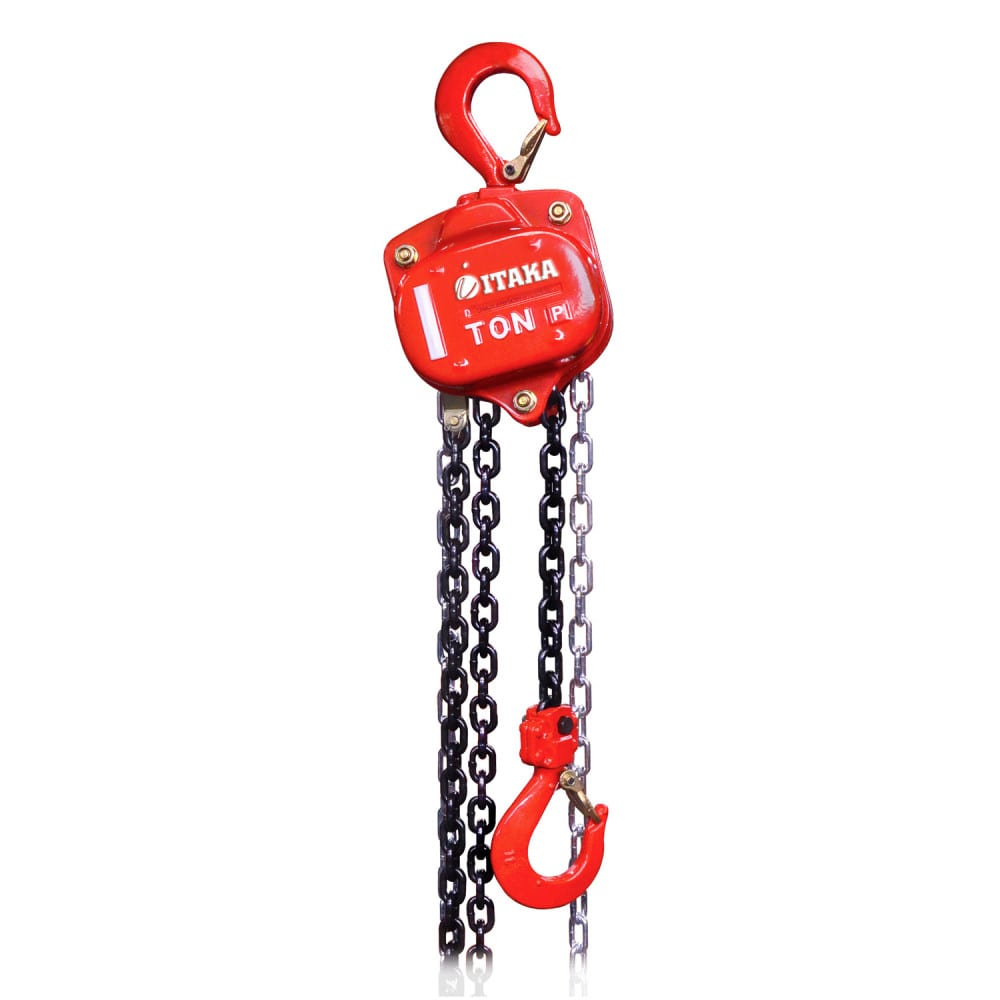 Tecle Cadena HD 1 Ton 3 Mts 6x18x1 MOD.622A-1.0 ITAKA1