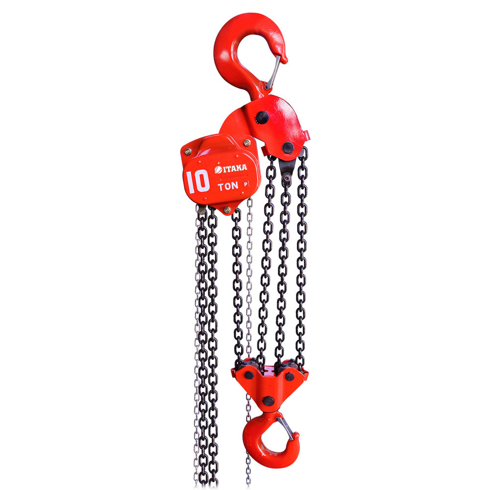 Tecle Cadena HD 10 Ton 5 Mts 9.0x27x4 MOD.622A-10.0 ITAKA1