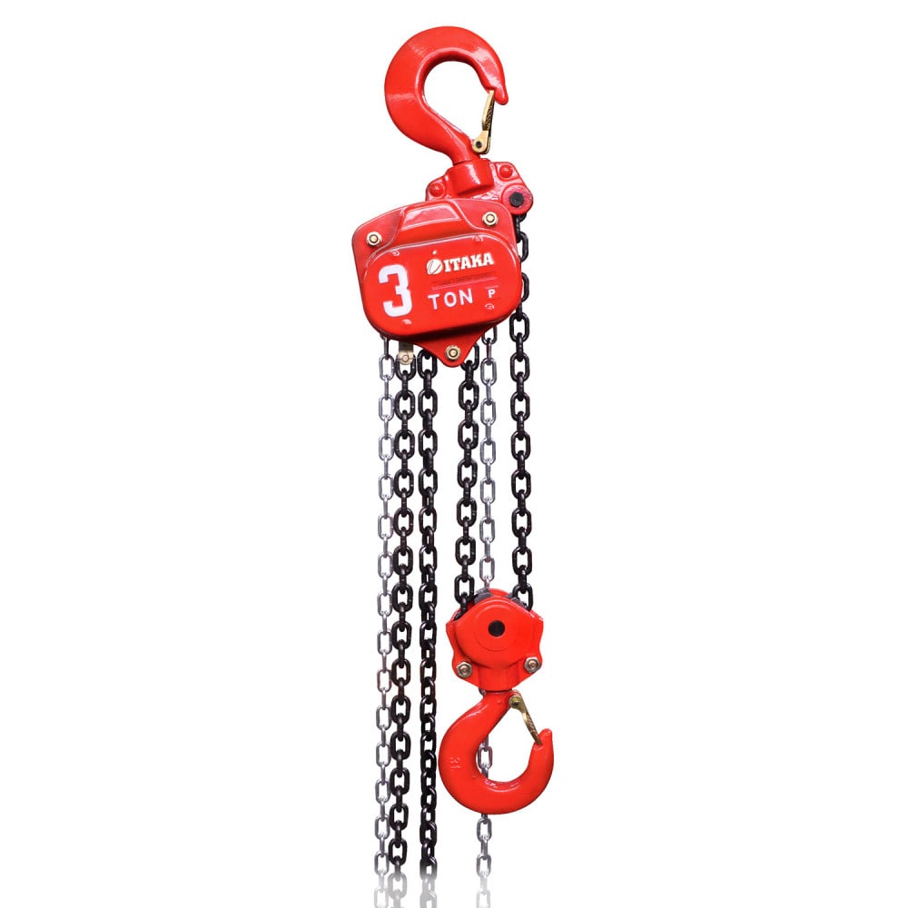 Tecle Cadena HD 3 Ton 3 Mts 7.1x21x2 MOD.622A-3.0 ITAKA1