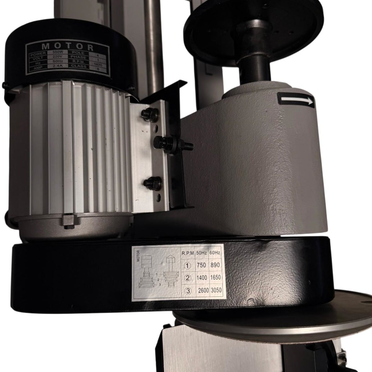 Torno Con Copiador para Madera 550w 100cm MOSAY9