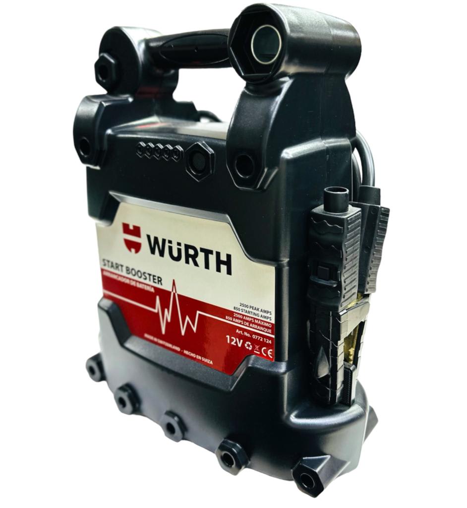 Partidor Portátil Inalámbrico 12v 22Ah P12-2500 WURTH5