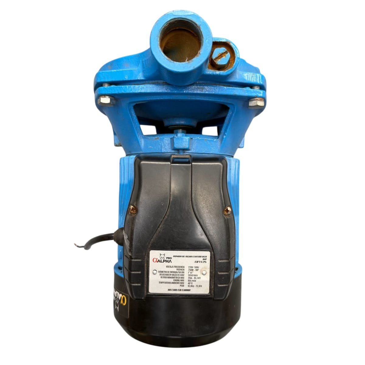 Bomba de Agua Centrifuga 1hp 1