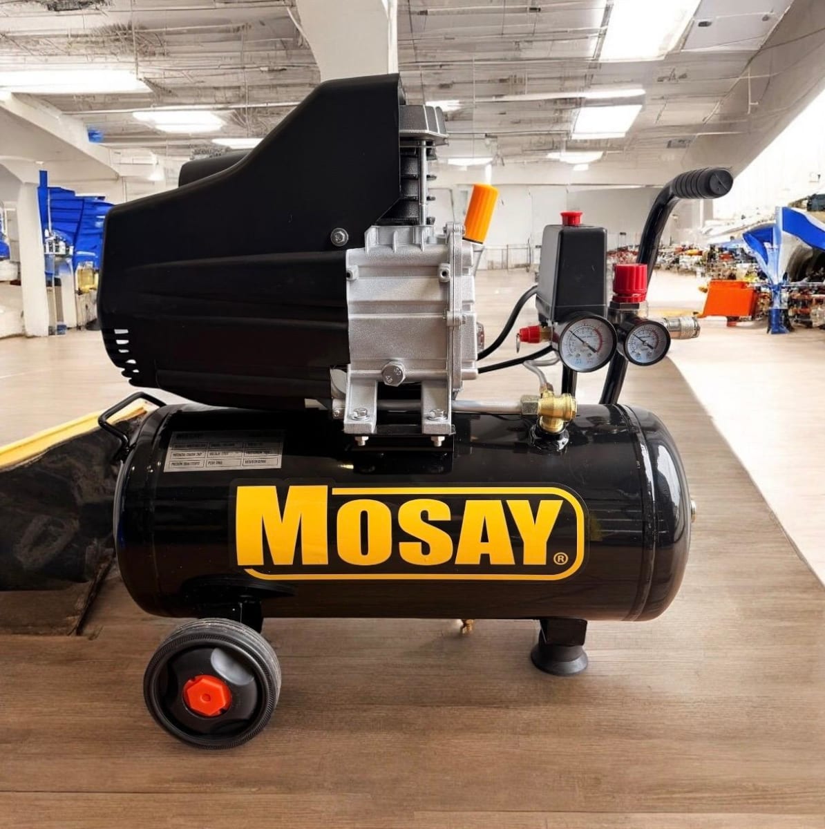 Compresor 25 Litros 2hp Moto Mosay5