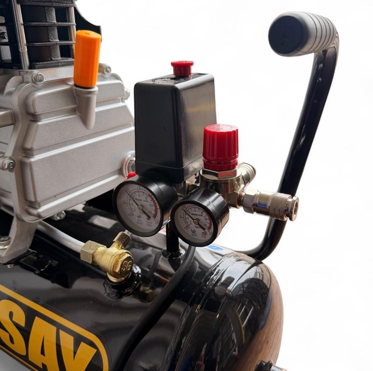 Compresor 25 Litros 2hp Moto Mosay4