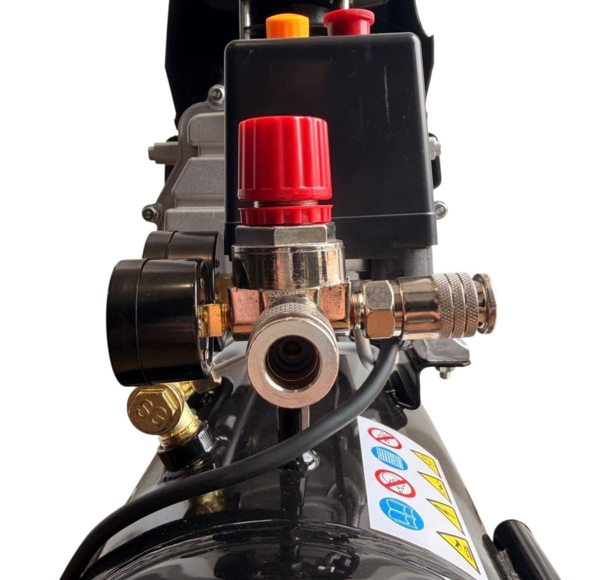 Compresor 25 Litros 2hp Moto Mosay3