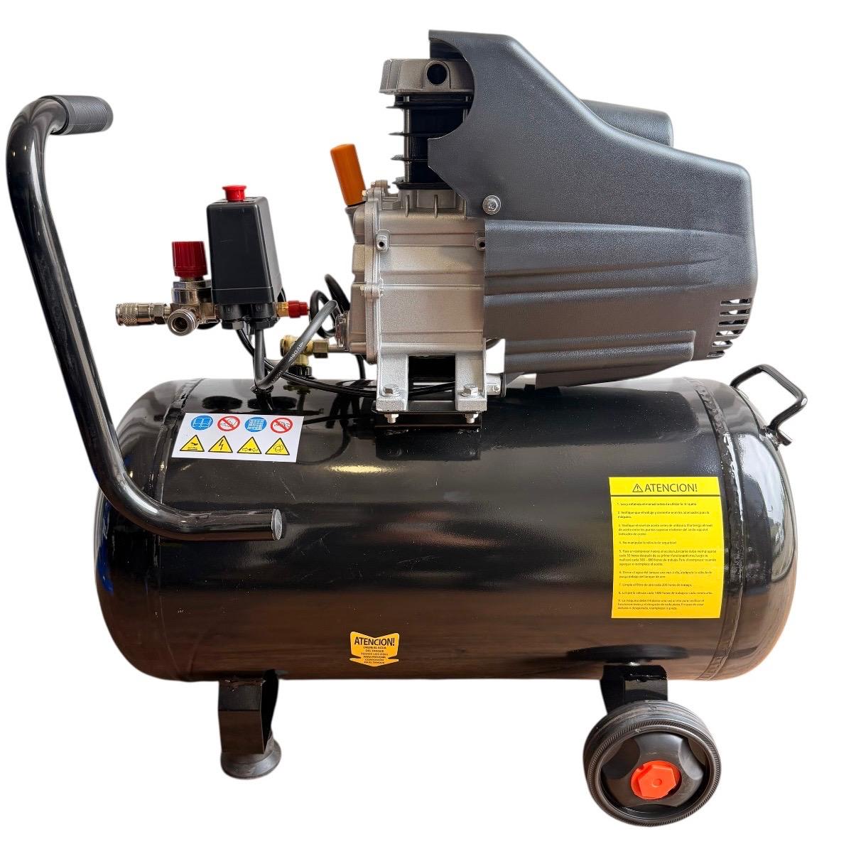 Compresor 50 Litros 2hp Moto MOSAY3