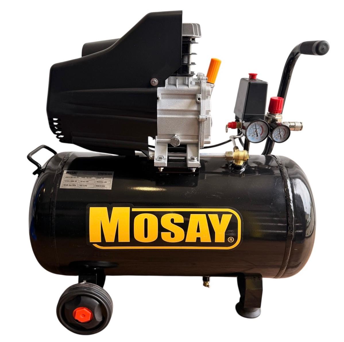 Compresor 50 Litros 2hp Moto MOSAY1
