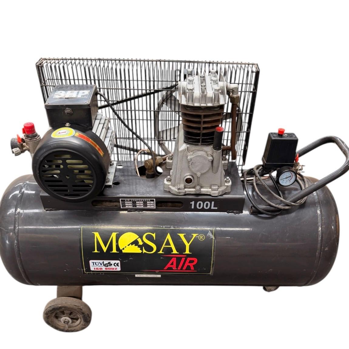 Compresor 100 Litros 3hp MOSAY (Semi Nuevo)1