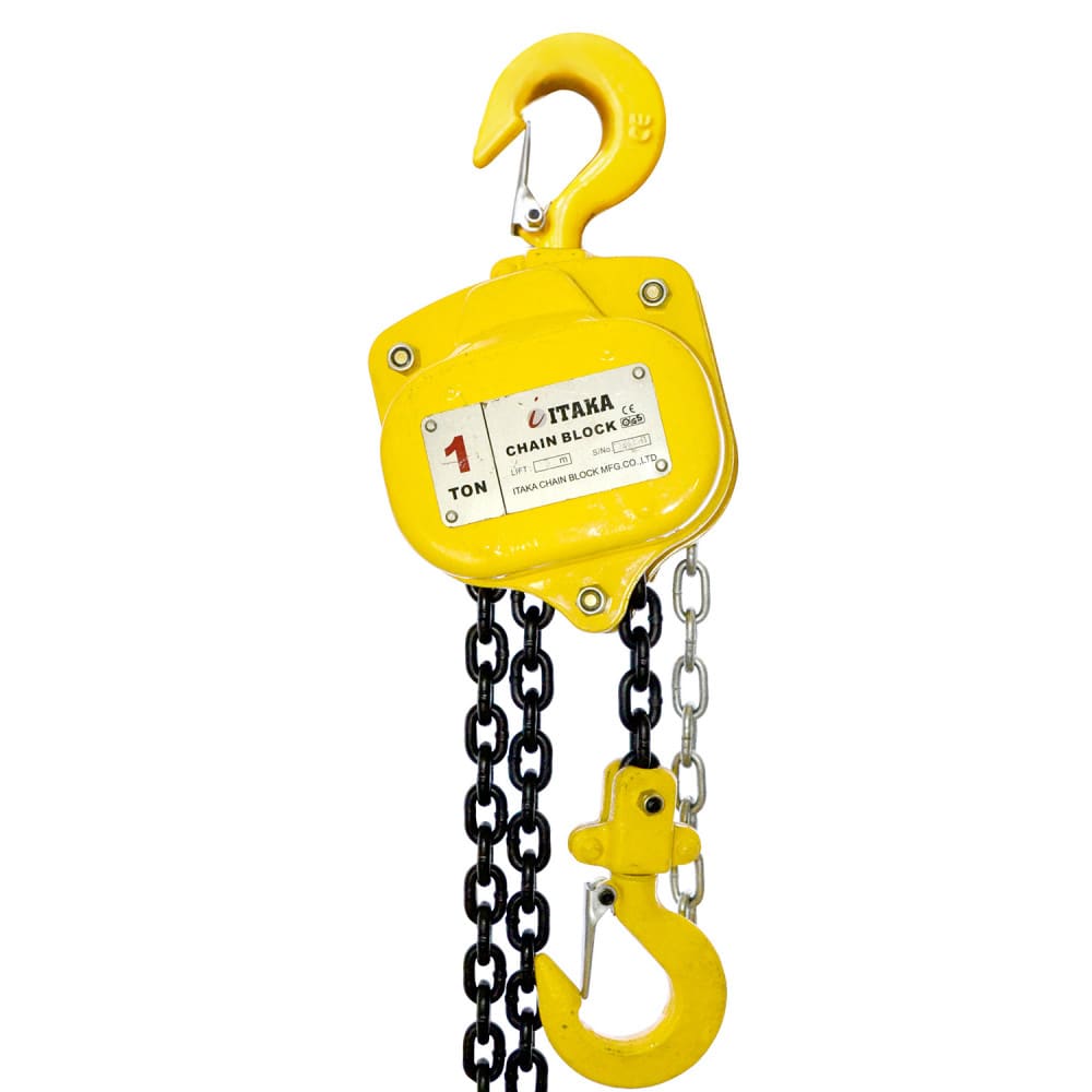 Tecle Cadena 1 Ton 3 Mts 6x18x1 MOD.622A-1.0 ITAKA