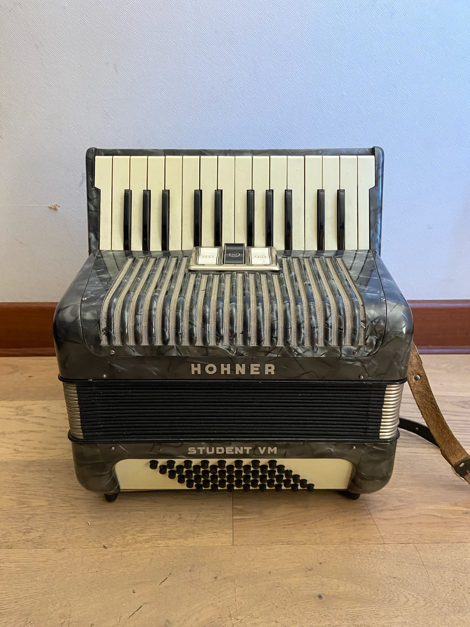 a piano 48 bajos Hohner Student VM