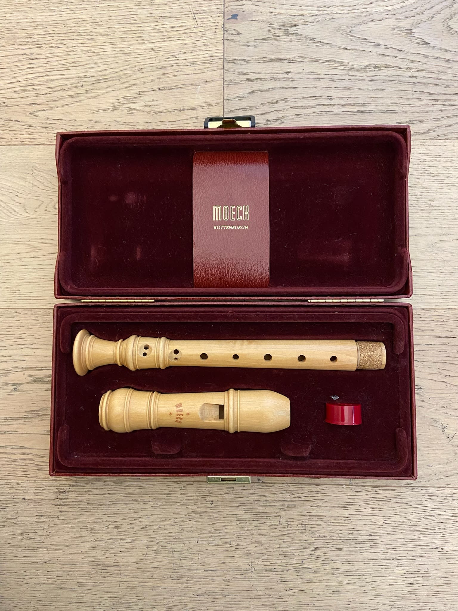 Flauta Dulce Soprano Moeck Rottenburgh Maple