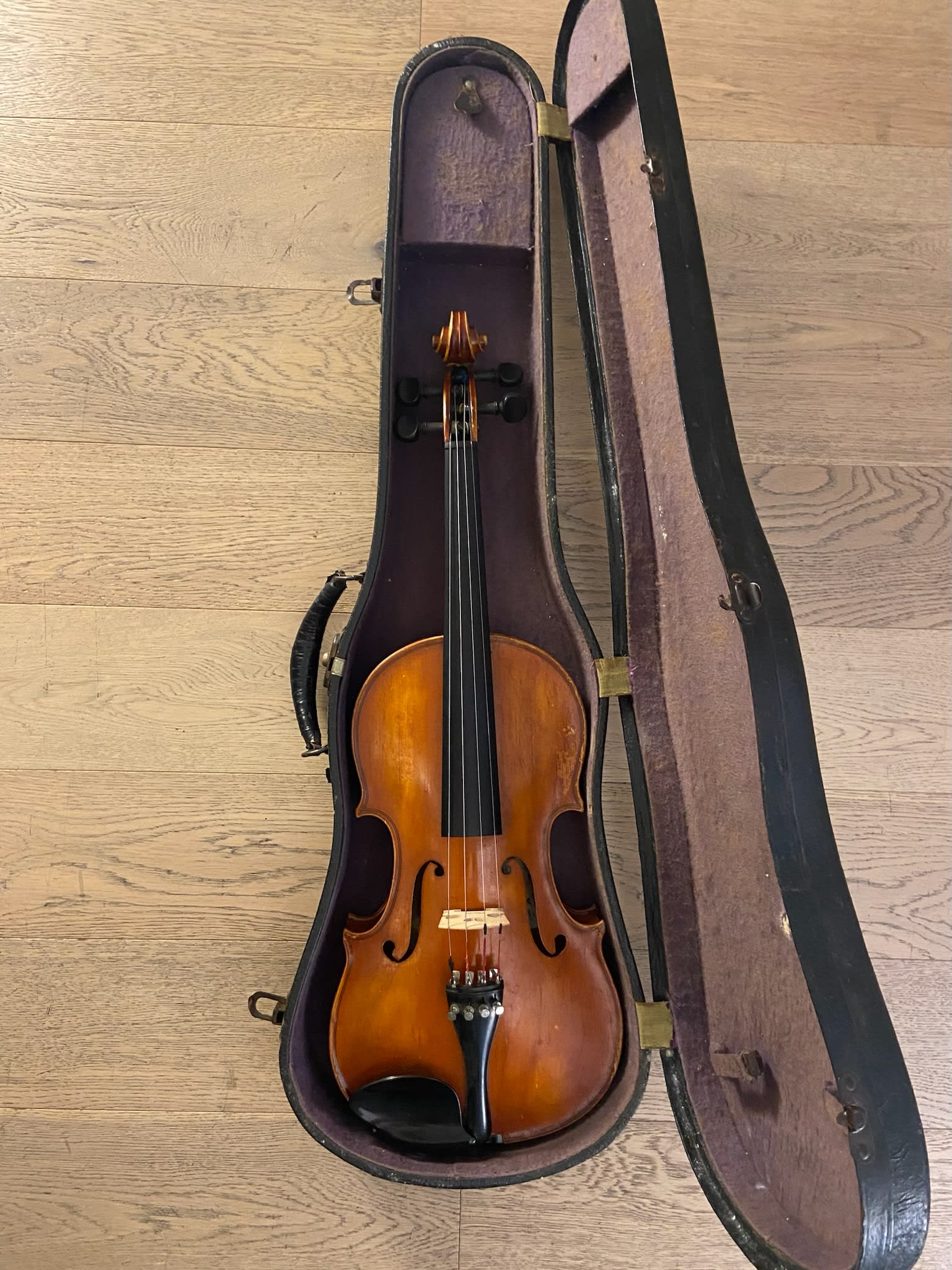 バイオリン　Antonius Stradivarius　4/4サイズ　虎杢 バイオリン Antonius Stradivarius 4/4サイズ 虎杢
