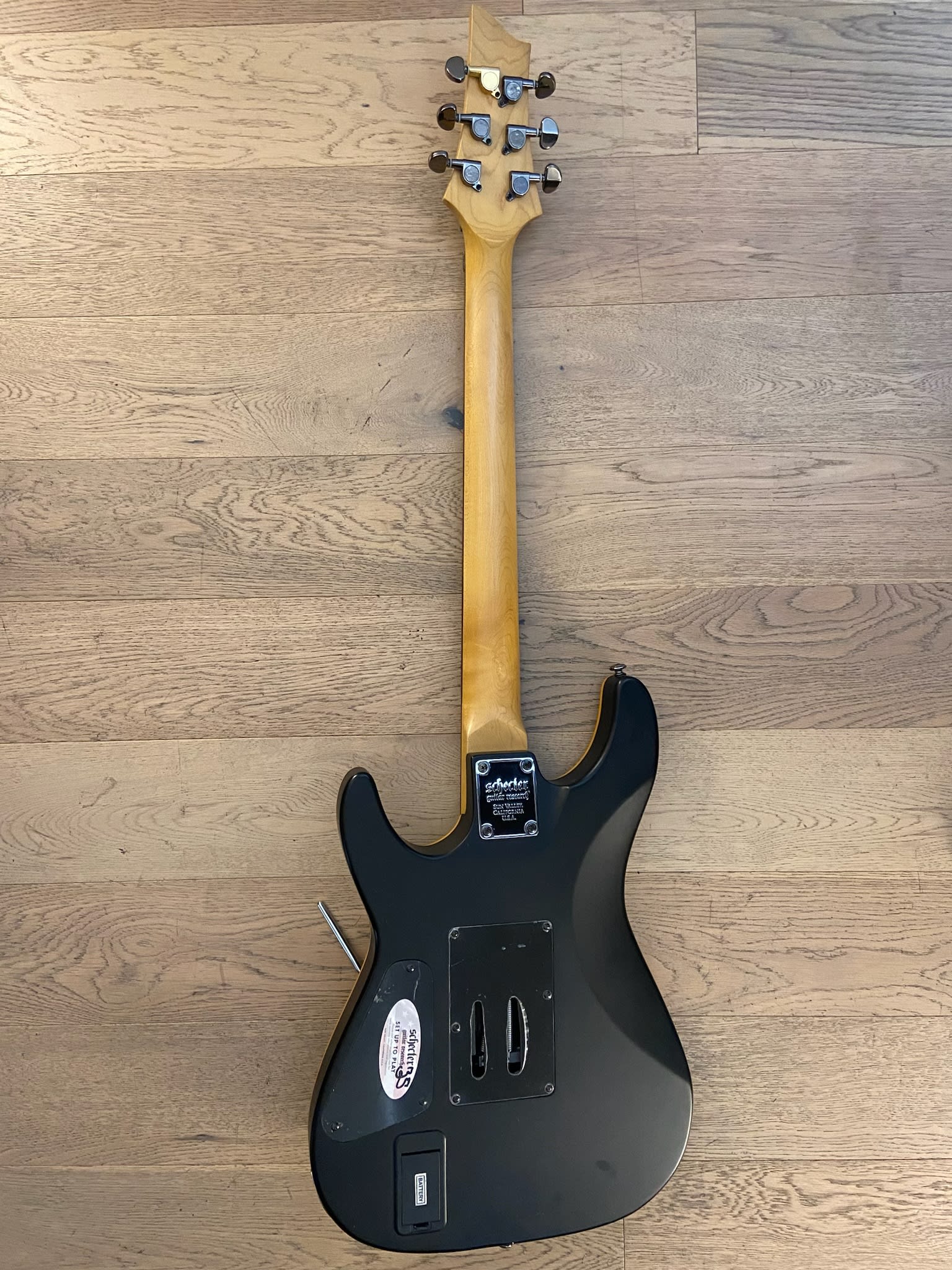 Guitarra Electrico Schecter Demon-6FR (SKU:2378) | Instrumentos Chile