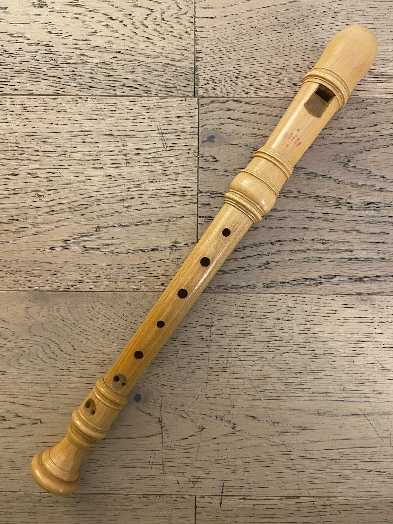Flauta Dulce Soprano Moeck Rottenburgh Maple