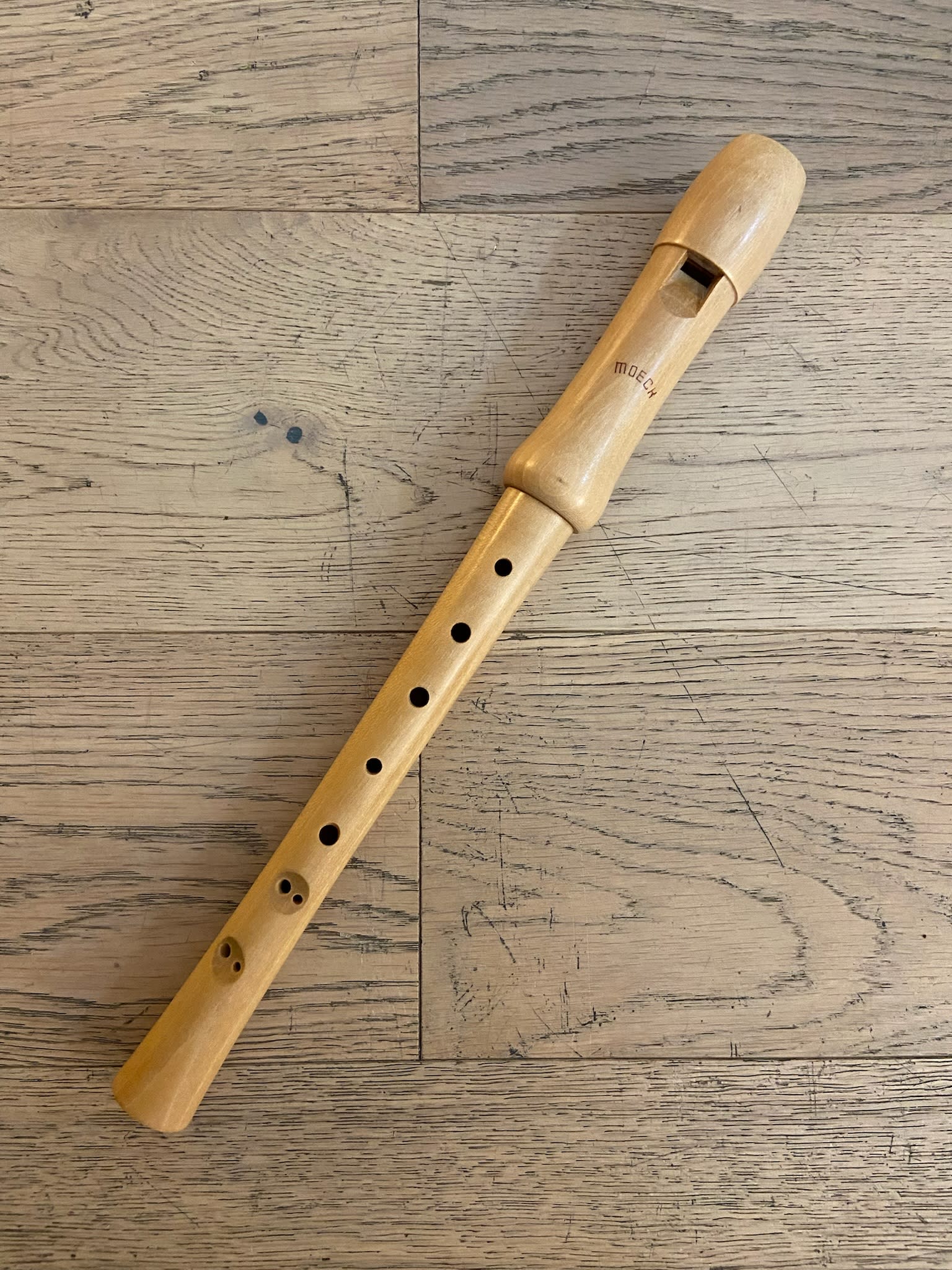 Flauta Dulce Soprano Moeck Tuju 125 Maple