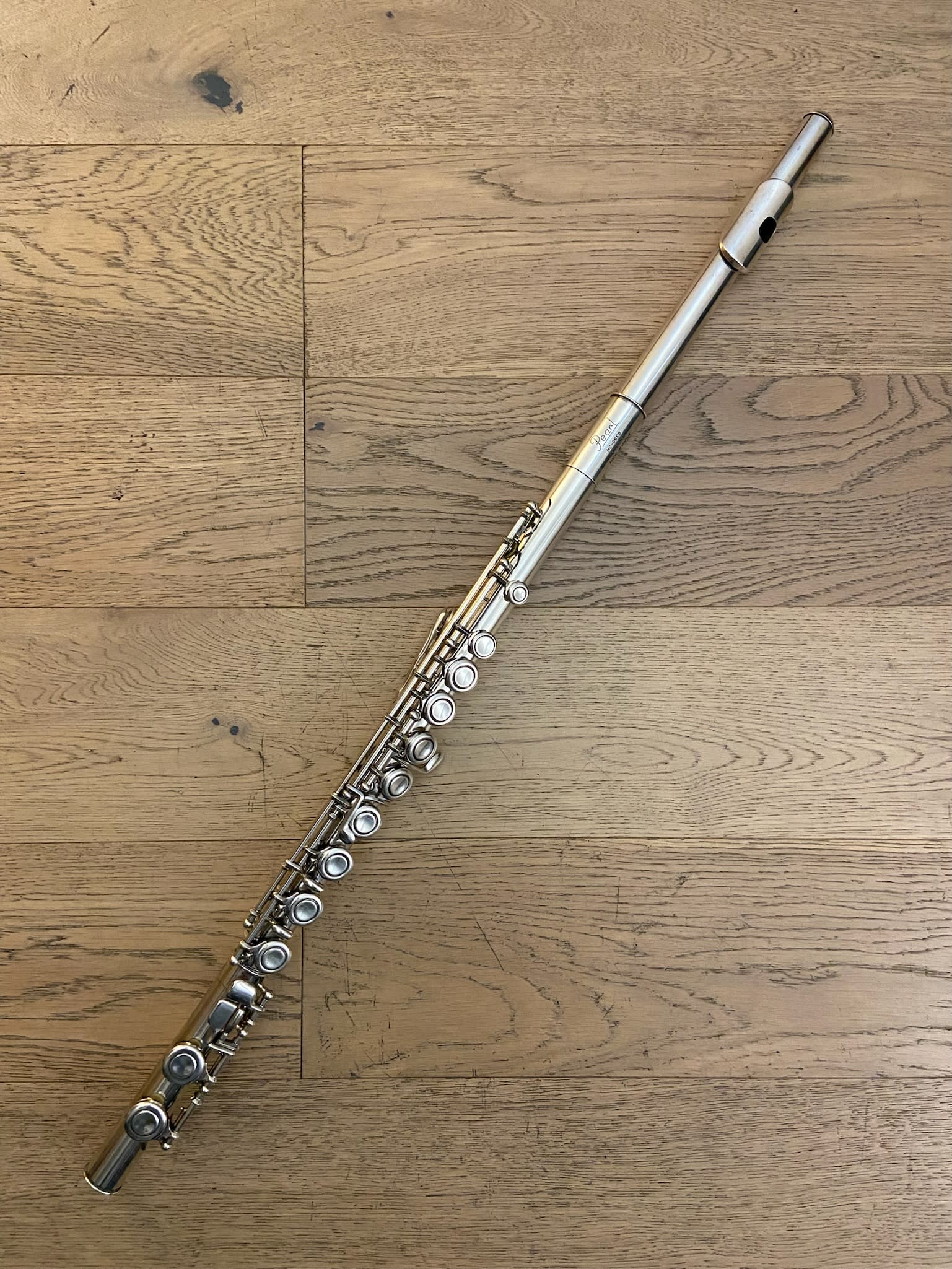 Flauta Traversa Plato cerrado Pearl NC-96ES