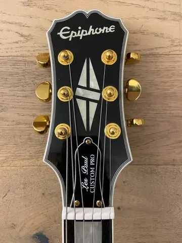 ギター Epiphone Les Paul Custom Blackback PRO Guitarra Electrico Epiphone Les Paul Custom Blackback PRO (SKU