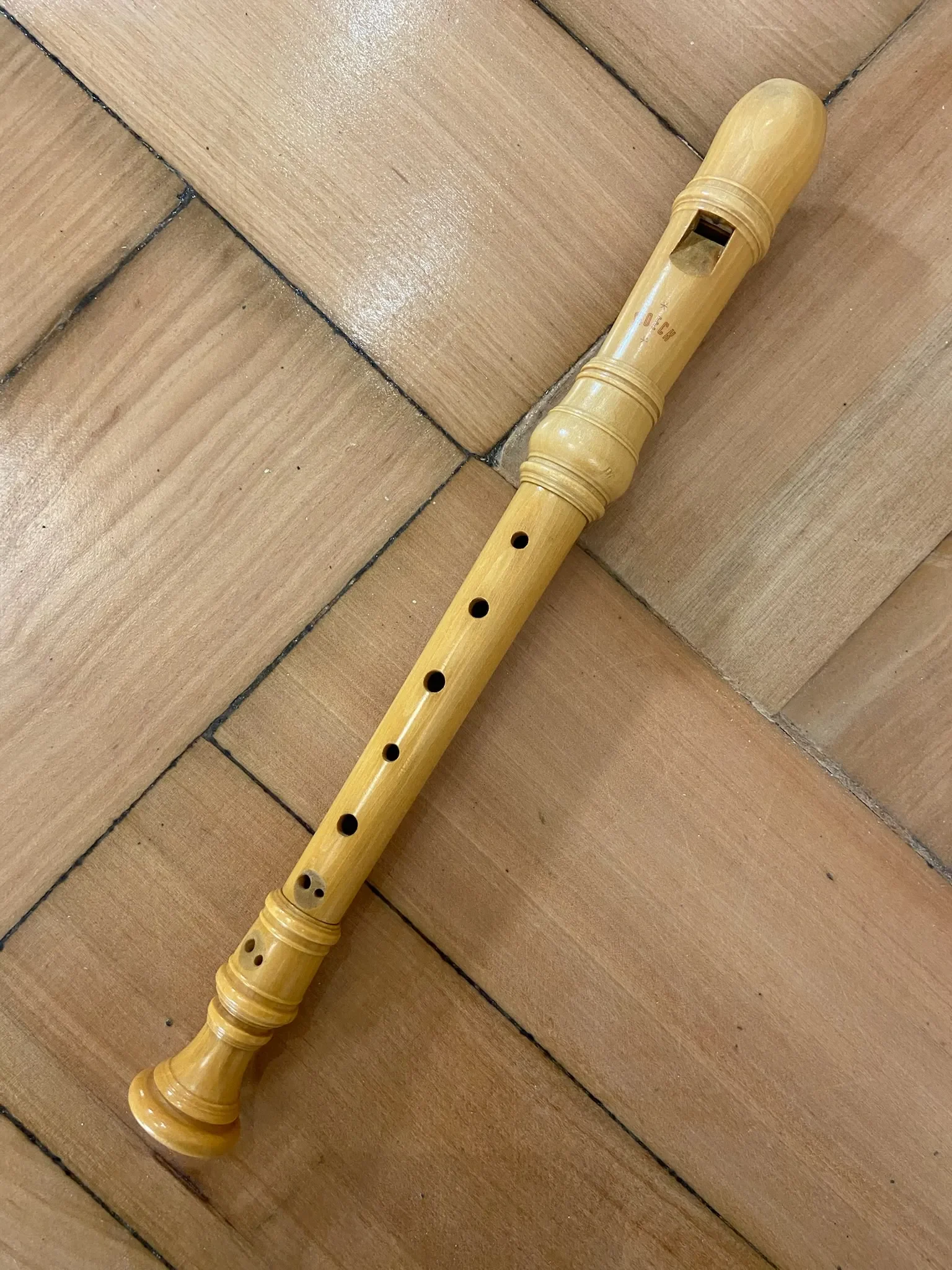 Flauta Dulce Soprano Moeck Rottenburgh Maple