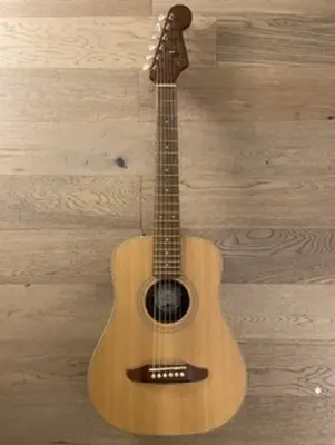 Guitarra Acustico Fender Redondo Mini