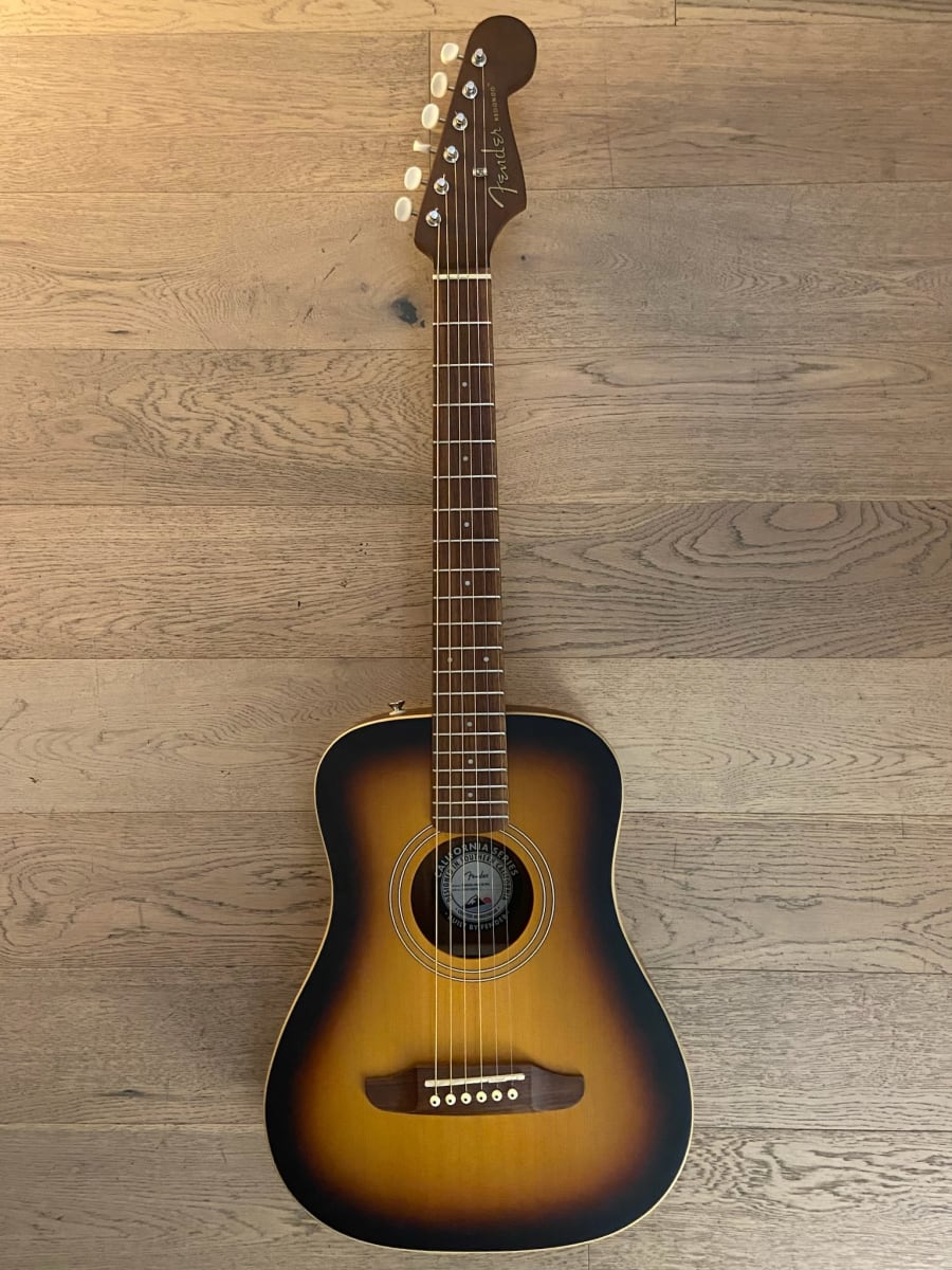 Guitarra Acustica Fender Redondo Mini (SKU:2339) | Instrumentos Chile
