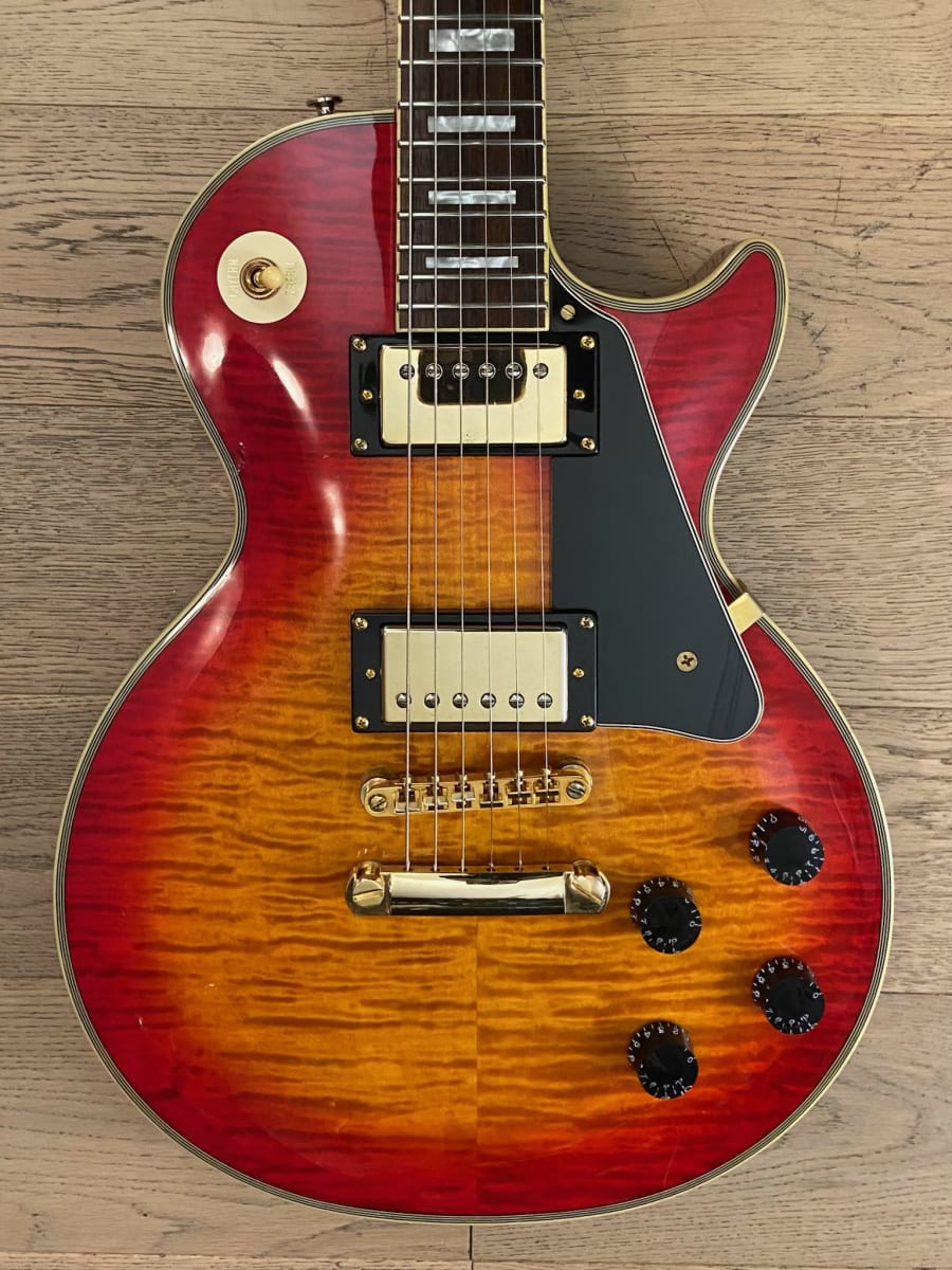 【SAYAKA】Epiphone Les Paul Guitarra Electrico Epiphone Les Paul Custom (SKU:2206