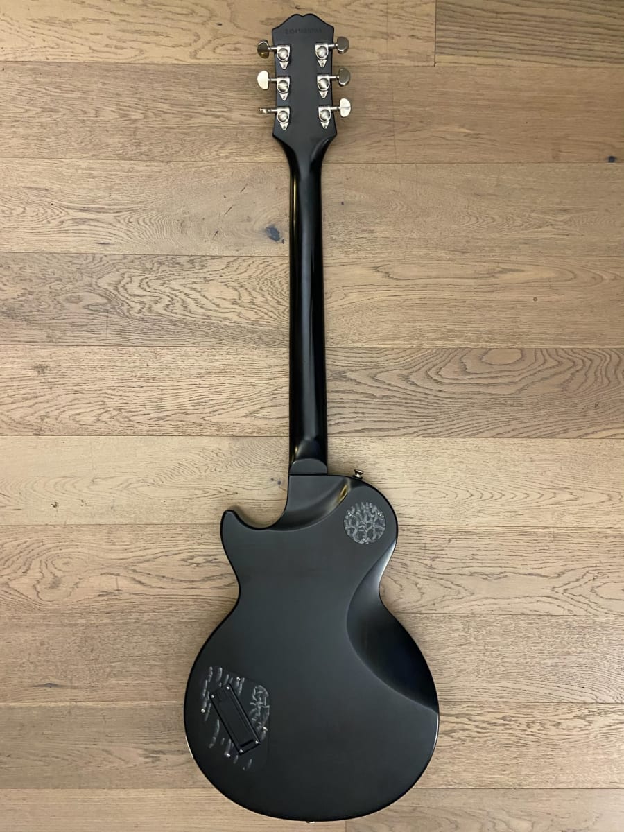 Epiphone Les Paul Custom ブラック Guitarra Eléctrica Epiphone Inspired by Gibson Custom Les Paul