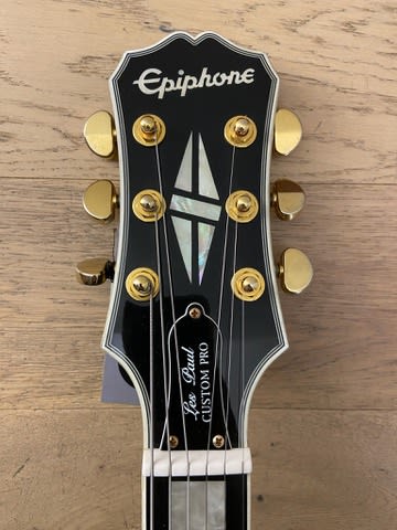 Guitarra Electrico Epiphone Les Paul Custom Blackback PRO (SKU