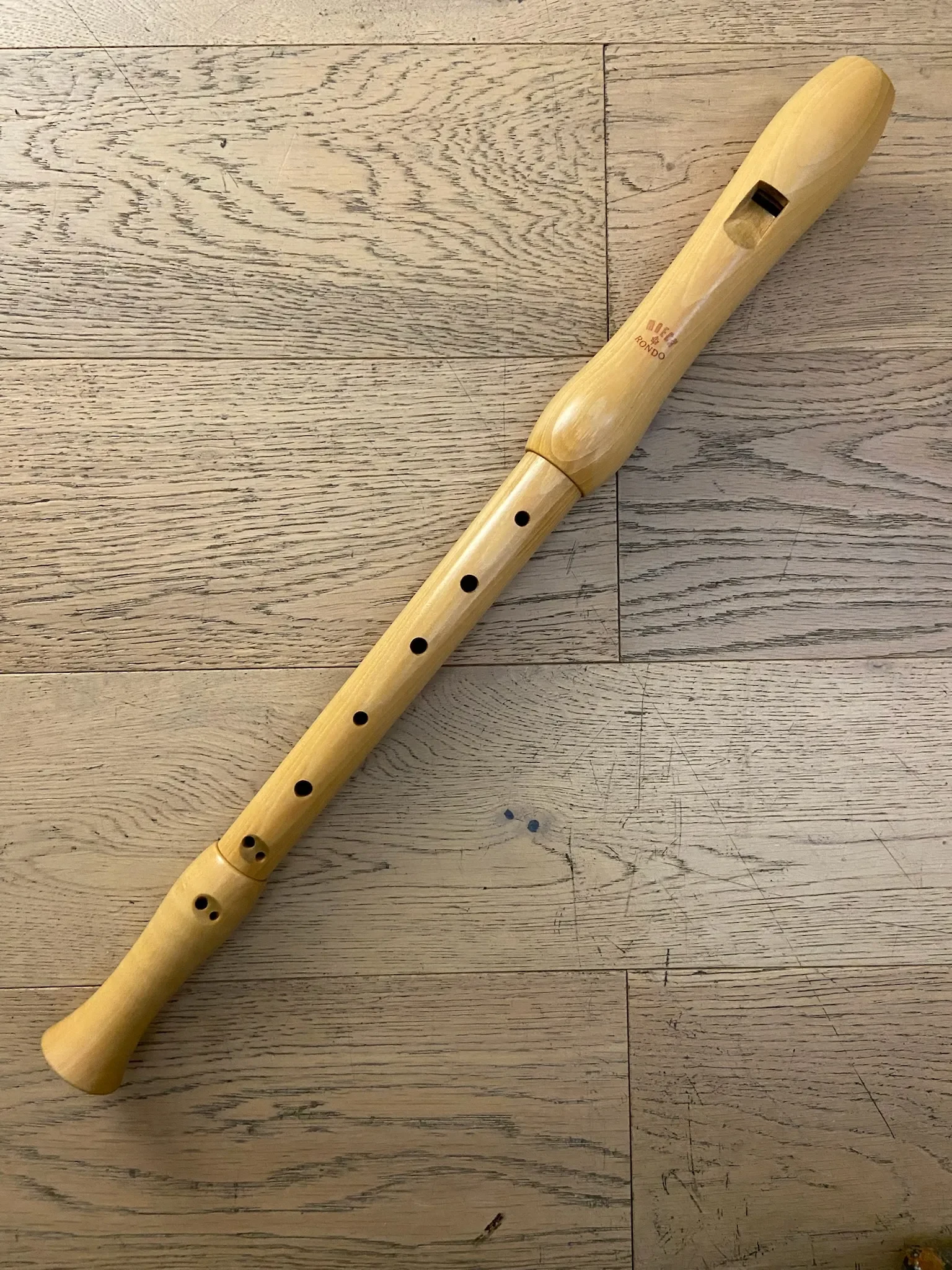 Flauta Dulce Alto Moeck Rondo Maple
