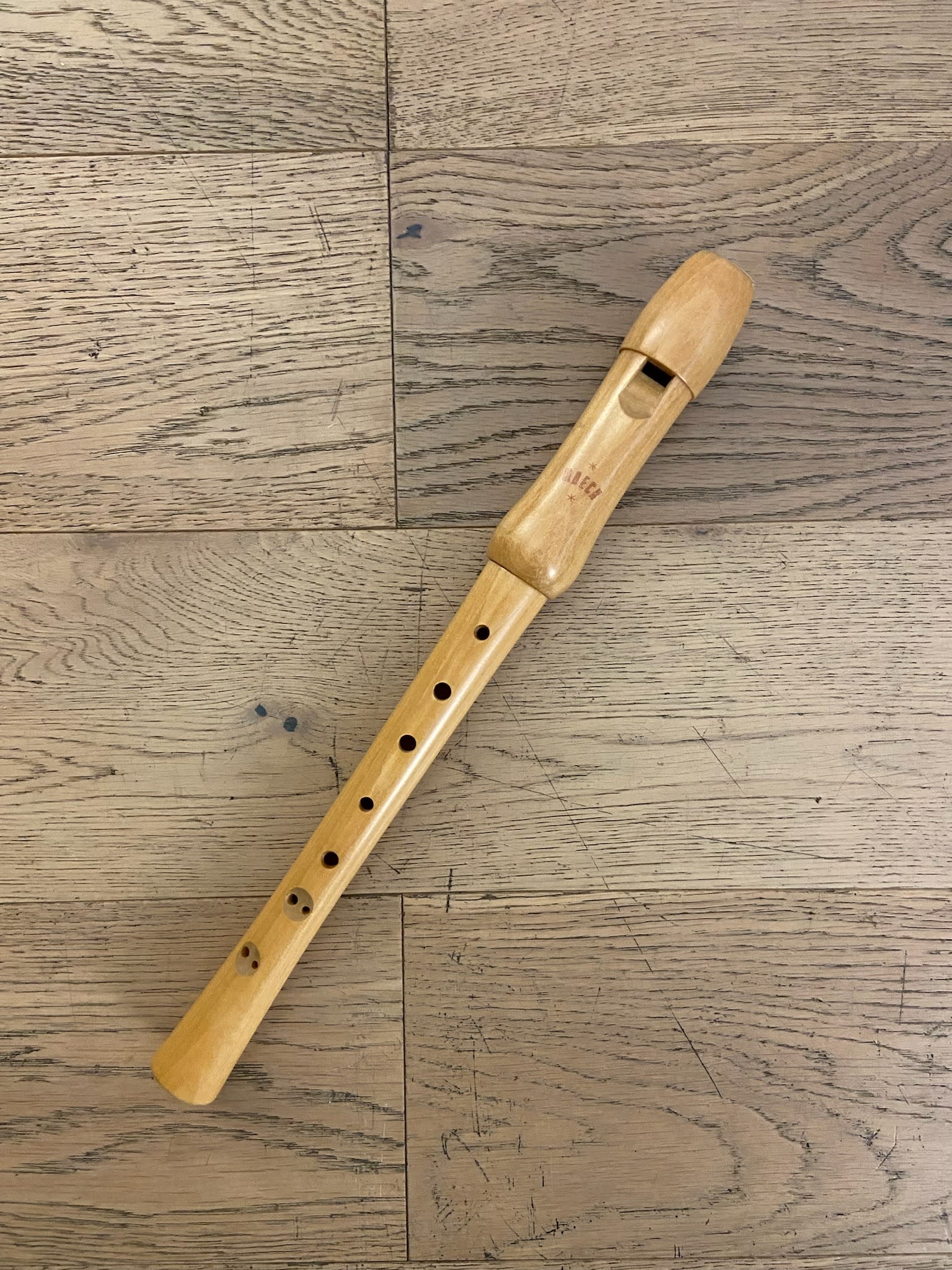 Flauta Dulce Soprano Moeck Tuju 125 Maple