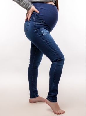 JEANS MATERNAL PITILLO DESTROYER