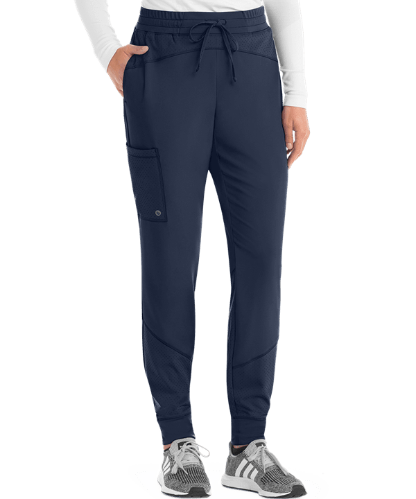PANTALÓN JOGGER MUJER BOP513 AZUL MARINO | Sinusal - Uniformes Clínicos