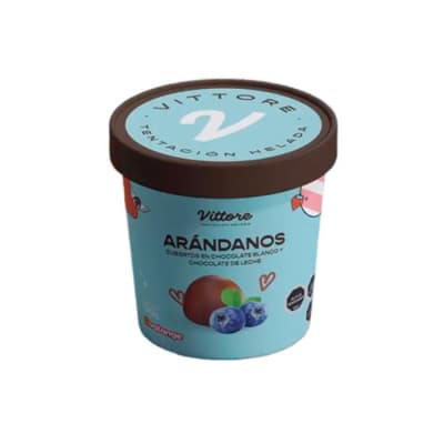 Arándanos cubiertos en chocolate Vittore