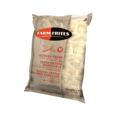 Papas Fritas Crincke