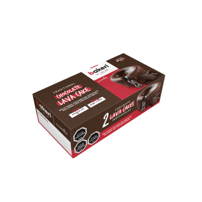 Volcán de Chocolate Belga 2 un