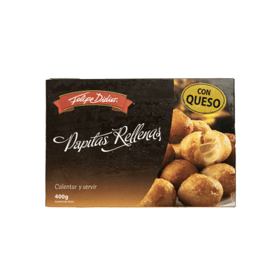 Papitas rellenas con Queso