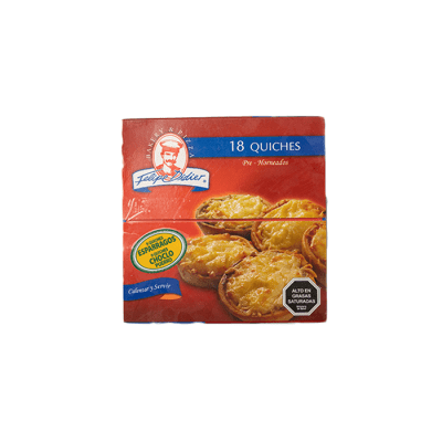 Quiche 9 de Espárragos y 9 de Choclo Puerro (18 Un)