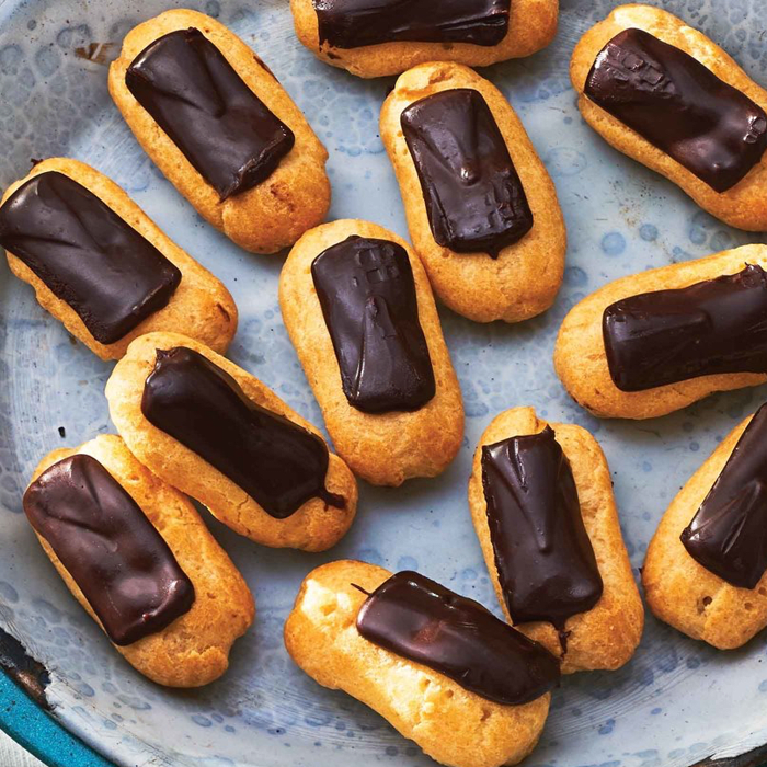 Mini Eclair de Chocolate y Vainilla 12 un2