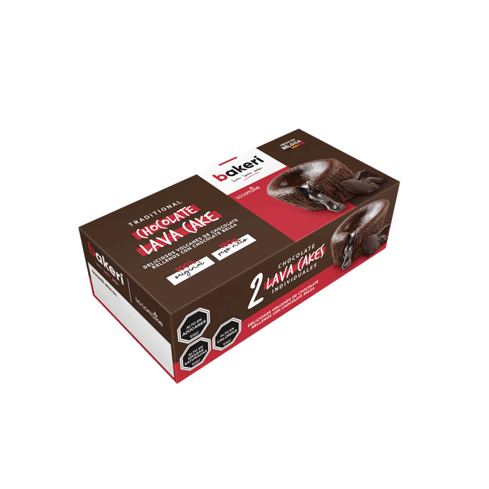 Volcán de Chocolate Belga 2 un1