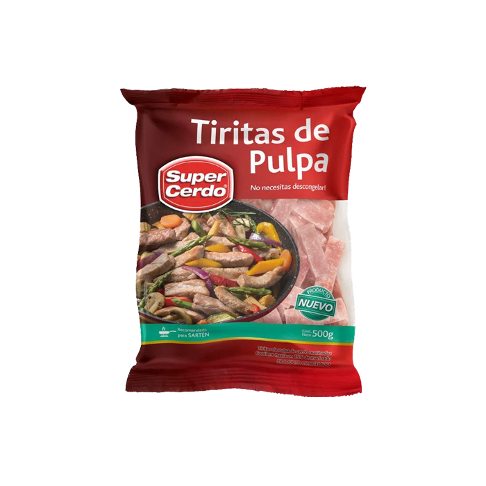 Tiritas de Pulpa de Cerdo 500 G1