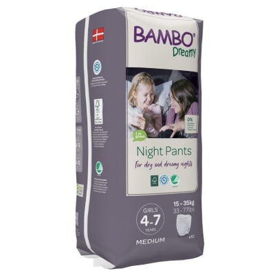 PANTS BAMBO DREAMY NIÑA 15-35 KGS (10u)