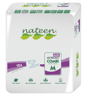 PAÑALES COMBI X-ULTRA M (10u)