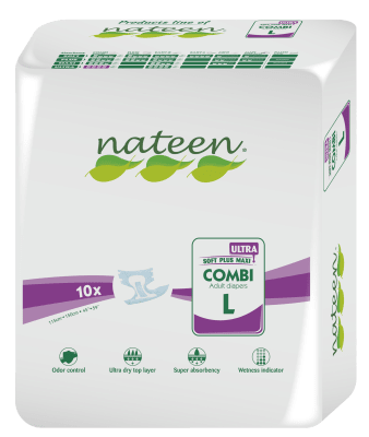 PAÑALES COMBI X-ULTRA L (10u)