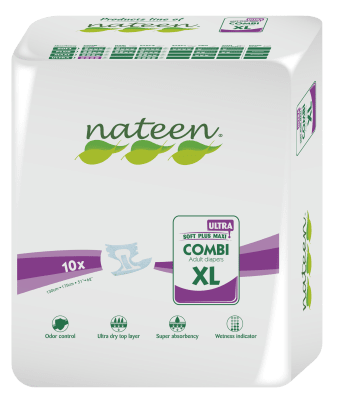 PAÑALES COMBI X-ULTRA XL (10u)