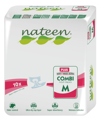 PAÑALES PLUS TALLA M (10u)