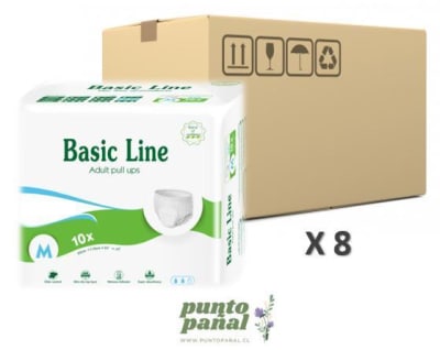 MEGA PACK CALZON ADULTO BASIC BLUE TALLA M (80u)