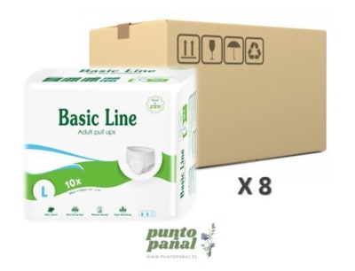 MEGA PACK CALZON ADULTO BASIC BLUE TALLA L (80u)