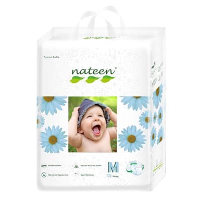 PAÑAL BEBE NATEEN M (72u)