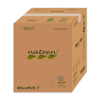 MEGA PACK PAÑAL BEBE NATEEN XXL (112)